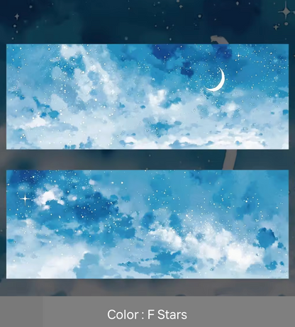 Washi Tape ancho Cielo