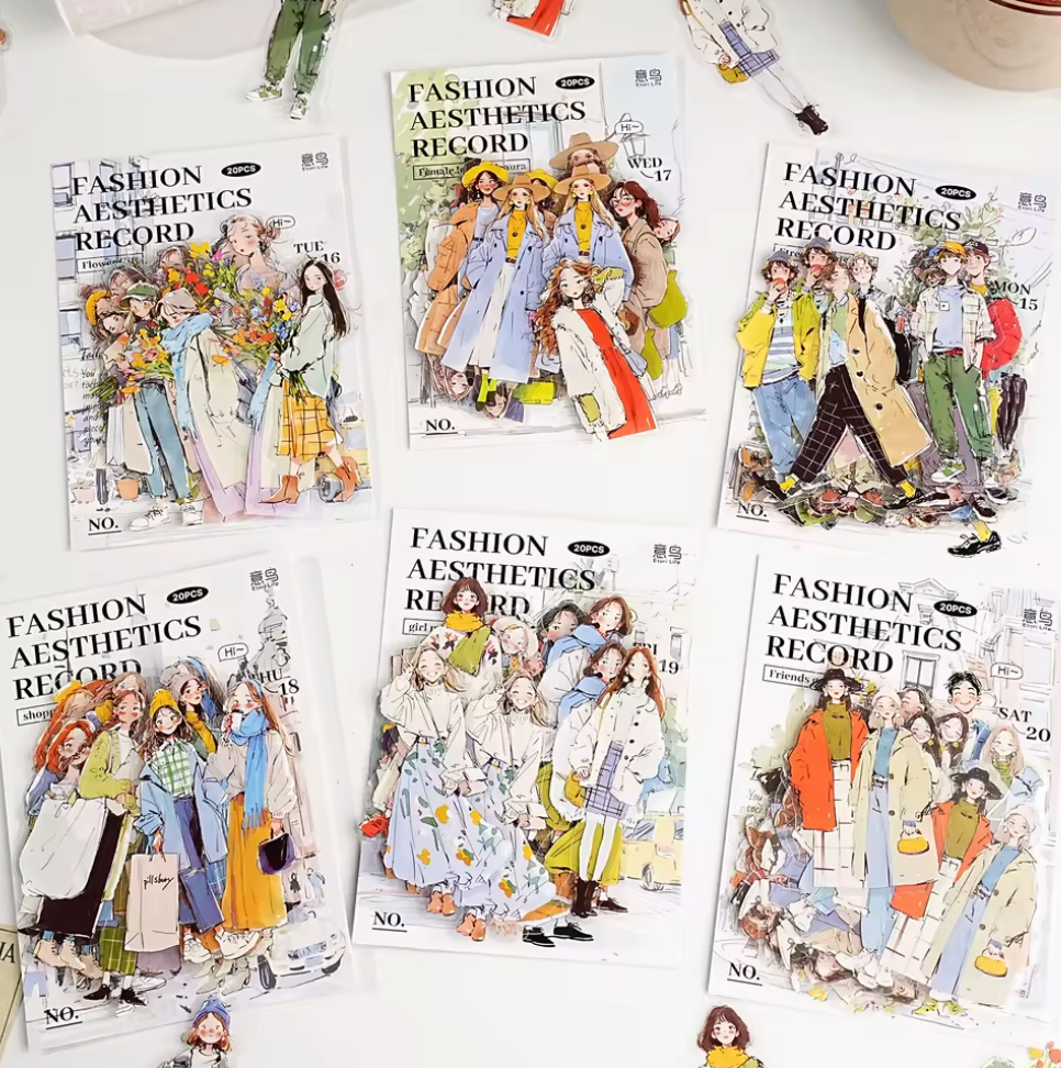 20 Stickers Monitas Bonitas