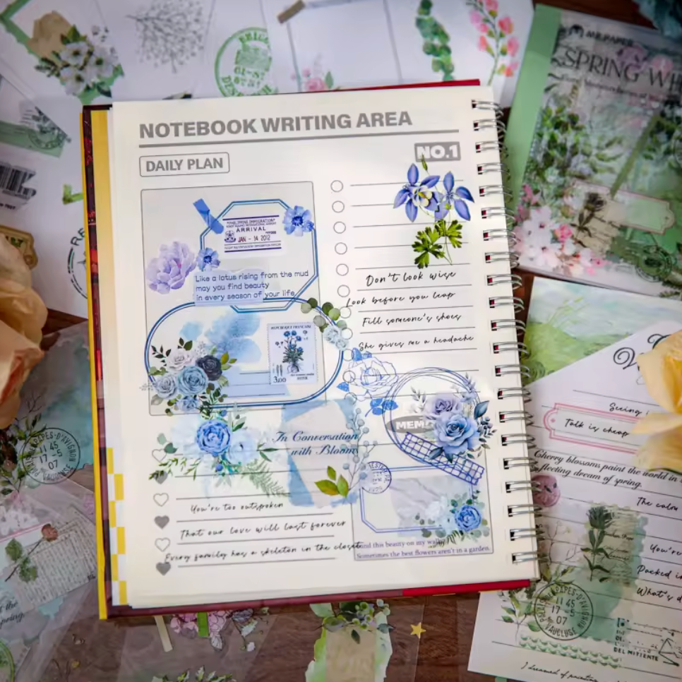 Libro de Stickers 20 paginas Marcos & Flores