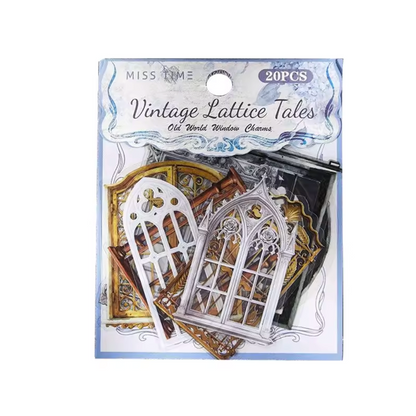 20 Stickers Ventanas & Puertas