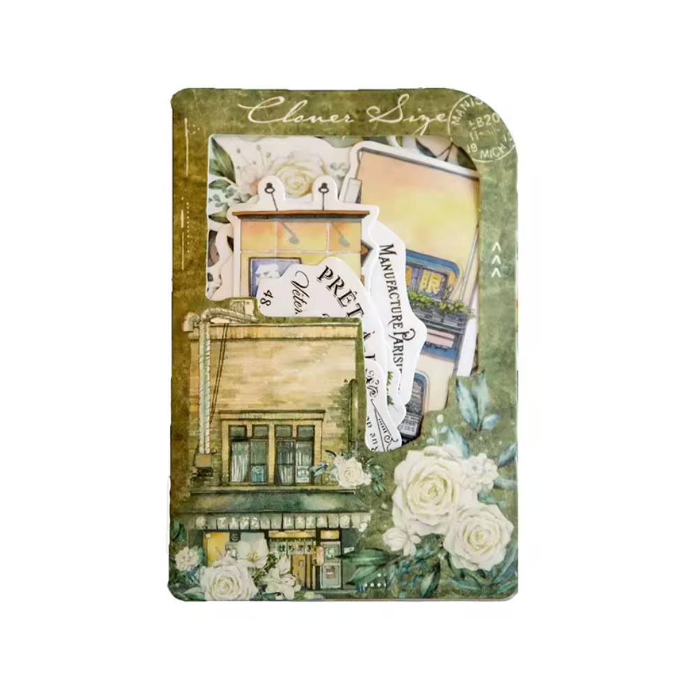 45 Stickers Tiendita de flores