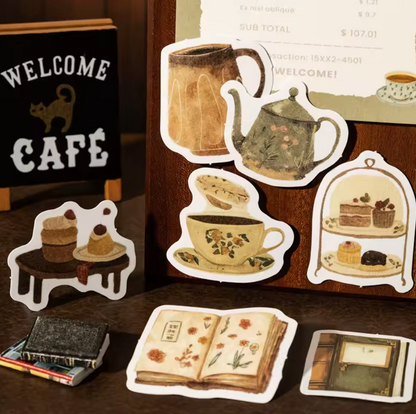 30 Stickers Tea Day