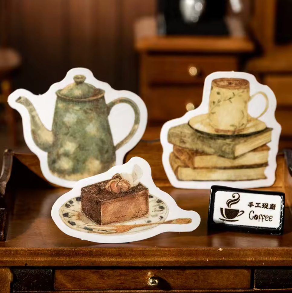 30 Stickers Tea Day