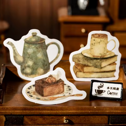 30 Stickers Tea Day