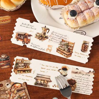 25 Stickers Comida