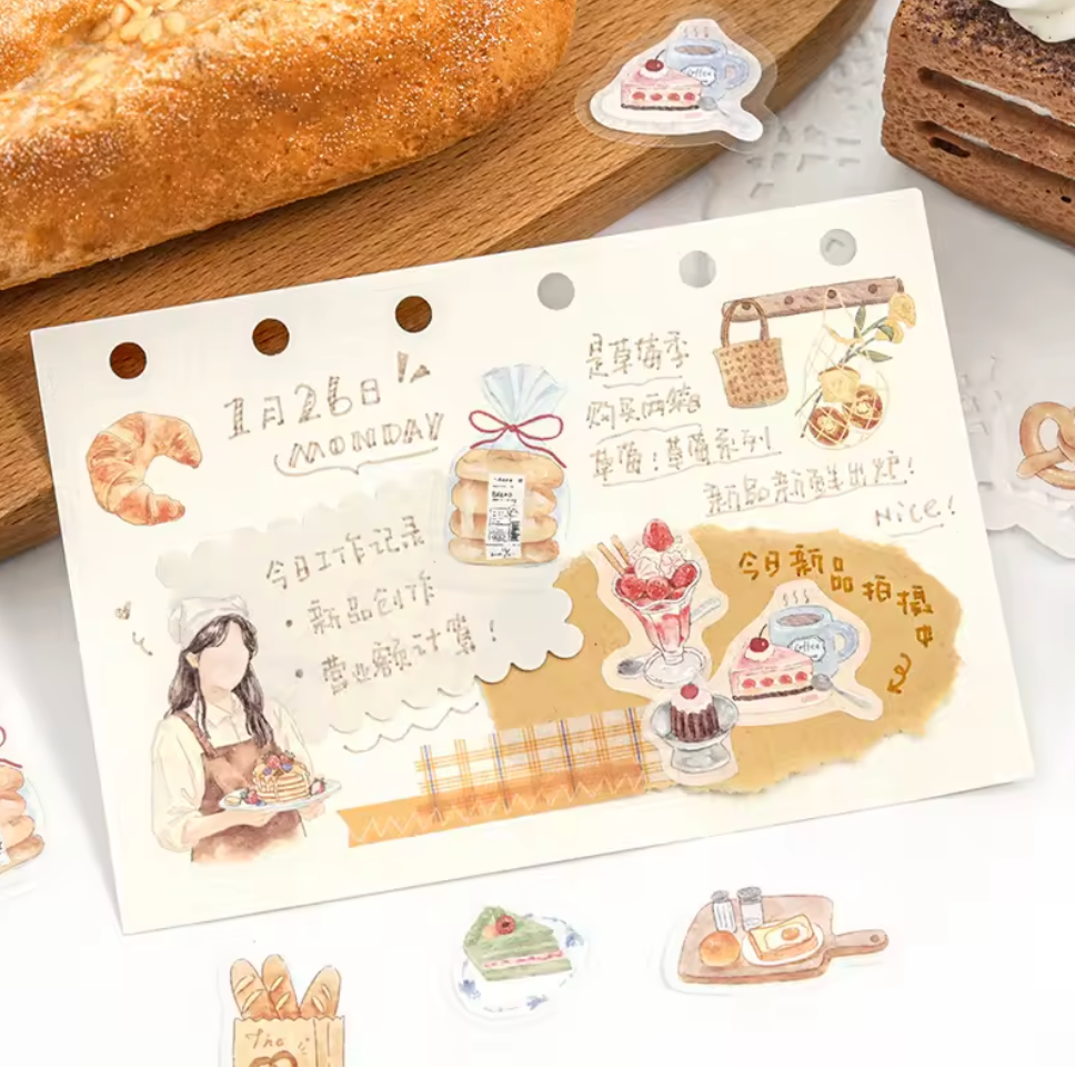 45 Stickers Colores pasteles