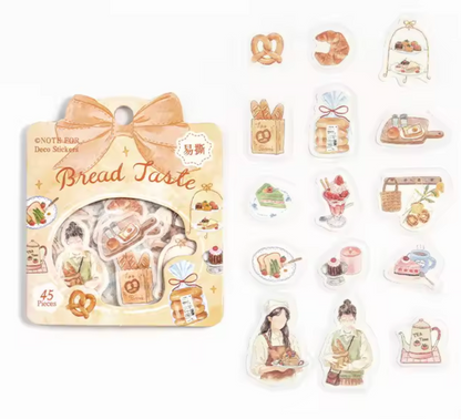 45 Stickers Colores pasteles