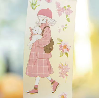 Washi Tape Monitas & Flores de colores