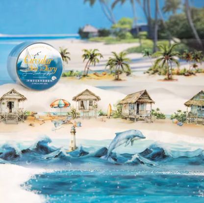 Washi Tape ancho Playa y verano