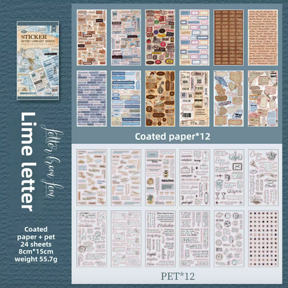 Libro de Stickers Palabras & Texto