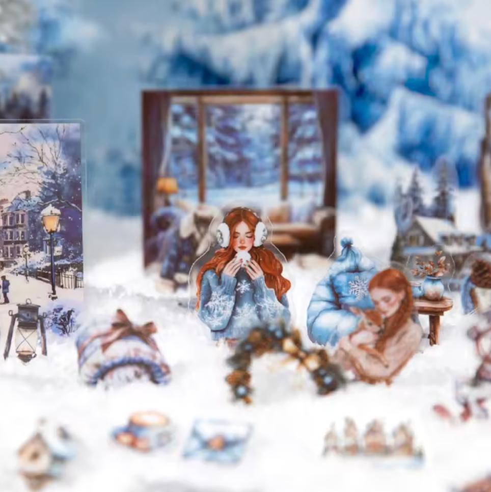 30 Stickers Navidad - Warm Times