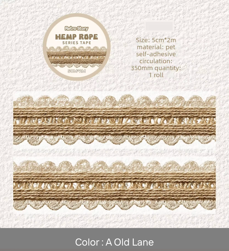 Washi Tape Cuerda Natural