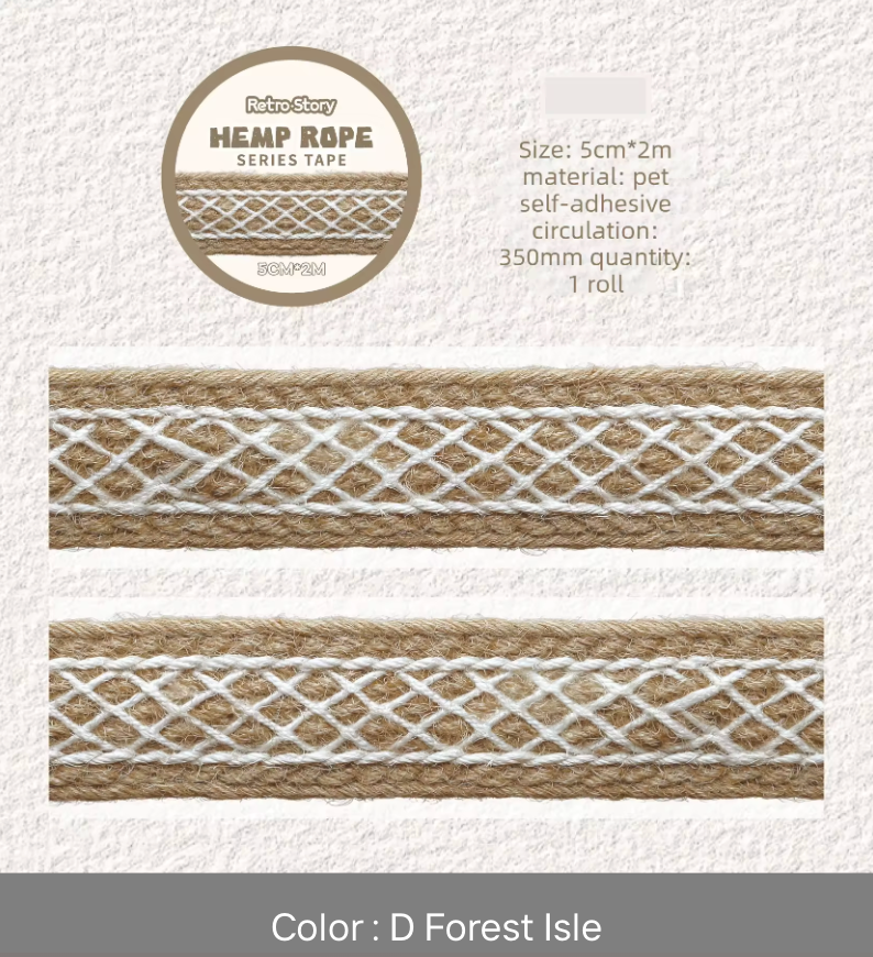 Washi Tape Cuerda Natural