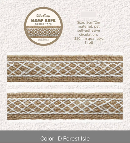 Washi Tape Cuerda Natural