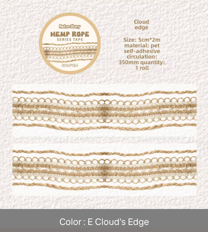 Washi Tape Cuerda Natural