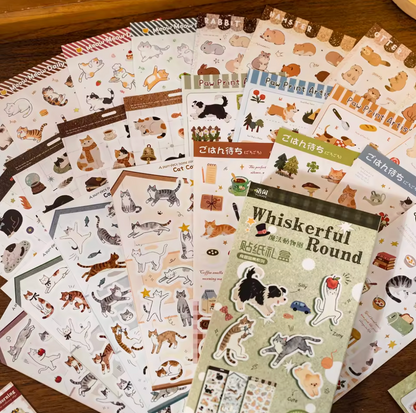 24 Hojas de Stickers