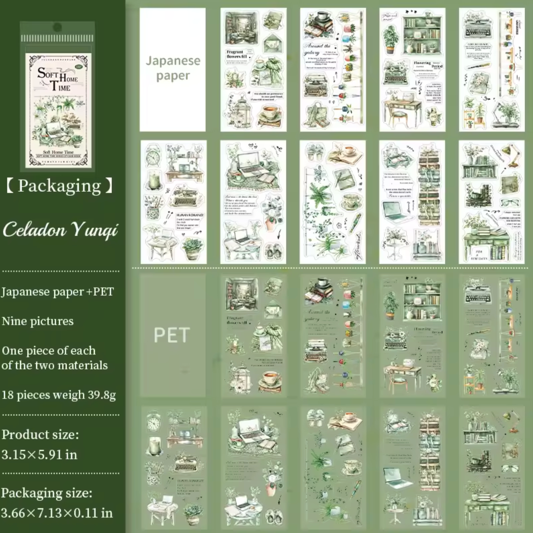 Libro de Stickers - Soft Time Home
