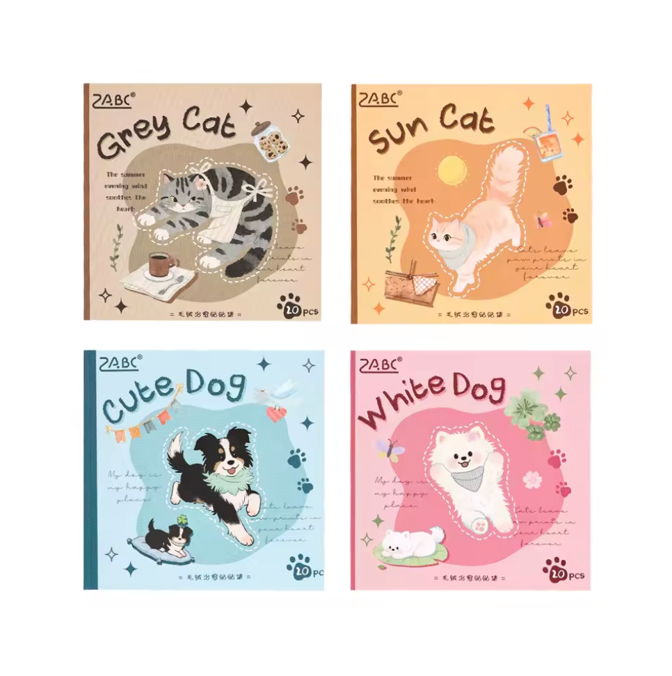 Libro de stickers chico Animales
