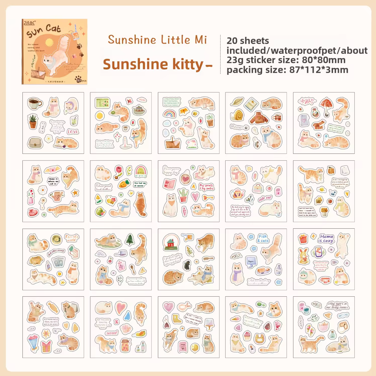 Libro de stickers chico Animales