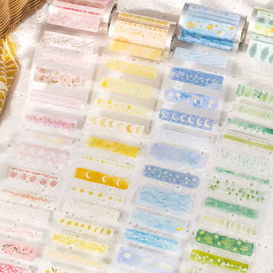 Rollo de Stickers Tiras de colores