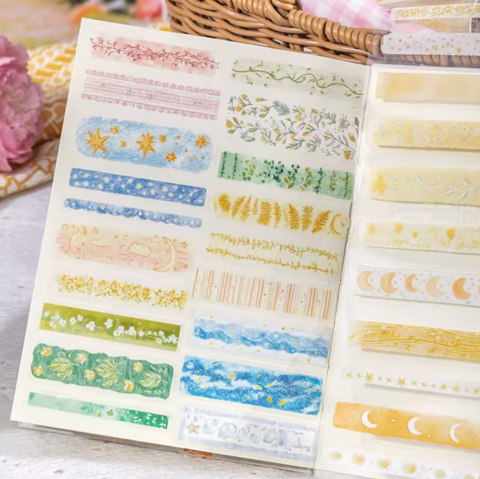 Rollo de Stickers Tiras de colores