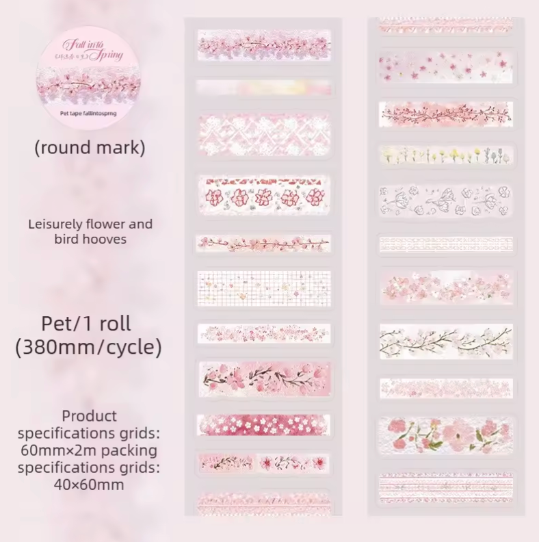 Rollo de Stickers Tiras de colores