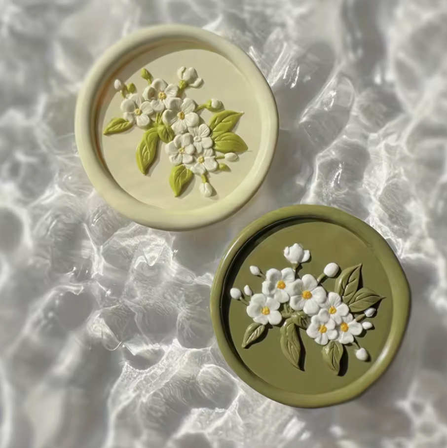 6 Sellos Metalicos + 1 Mango de madera