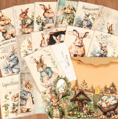 Kit de 16 Cartas + 40 Stickers + 4 Sobres Pascua