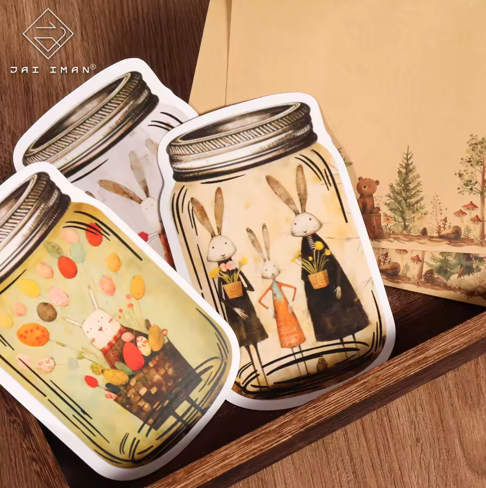 Kit de 16 cartas + 40 Stickers + 4 Sobres Pascua