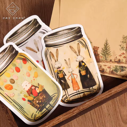 Kit de 16 cartas + 40 Stickers + 4 Sobres Pascua