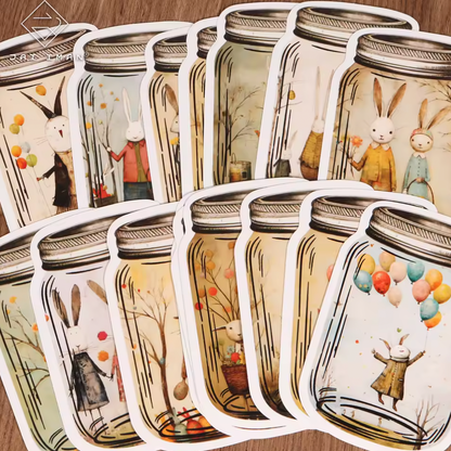 Kit de 16 cartas + 40 Stickers + 4 Sobres Pascua