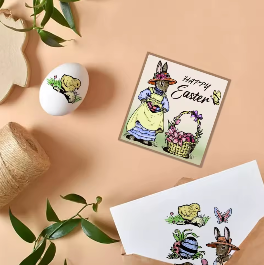 Sellos de silicon Felices Pascuas