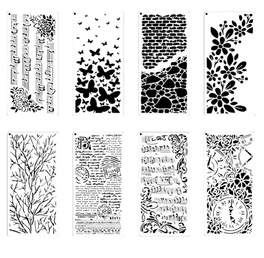 8 Stencils Grandes