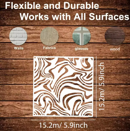 16 Stencils Formas & Patrones