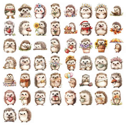 50 Stickers Vinil Eriso