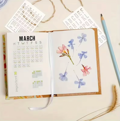 16 Stencils Tracker Bullet journal & agenda