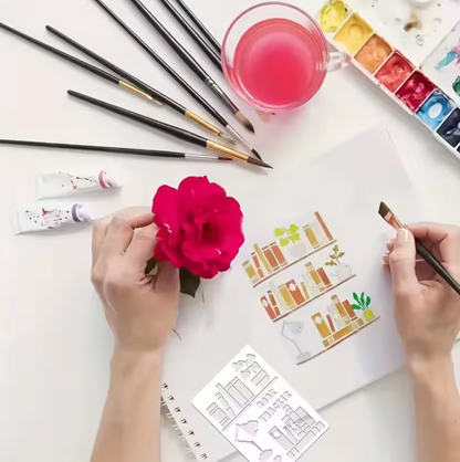 16 Stencils Tracker Bullet journal & agenda