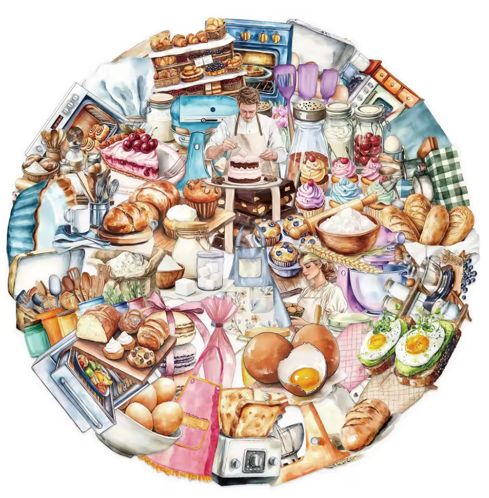 50 Stickers Transparentes Comida