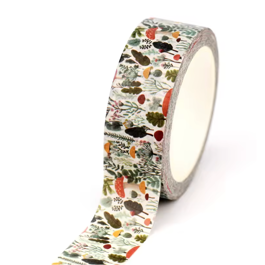 8 Washi Tapes Flores - 80m en total