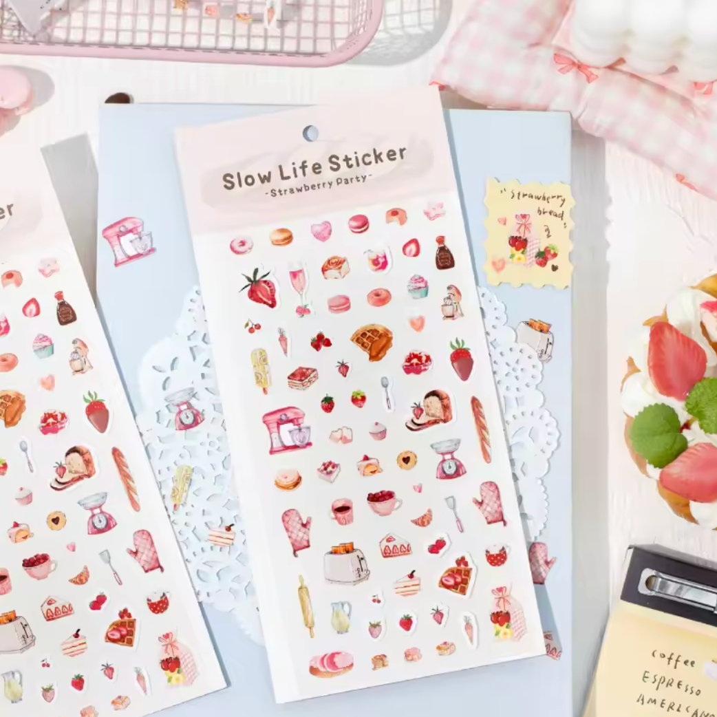 6 Paquetes - 6 Hojas de Mini stickers