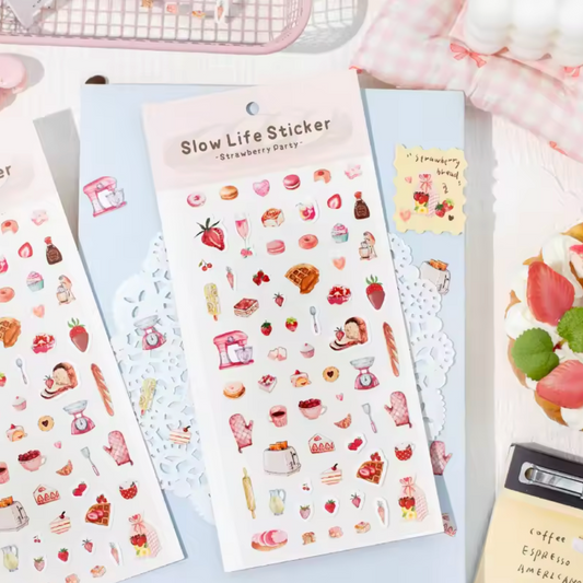6 Paquetes - 6 Hojas de Mini stickers