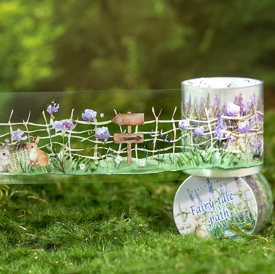 6 Washi Tapes Campo de primavera