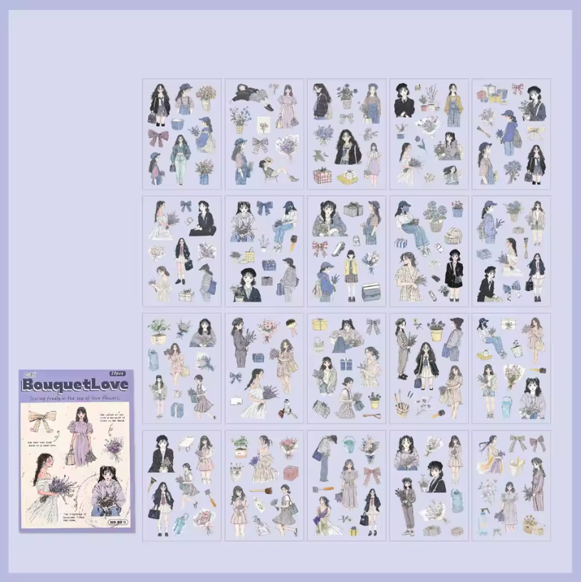 Libro de Stickers Monitas