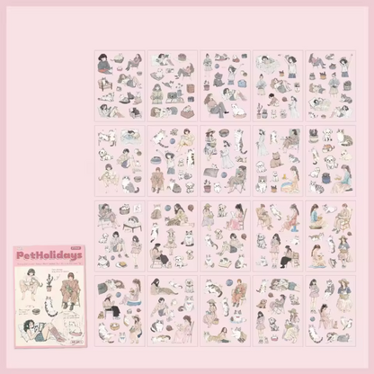Libro de Stickers Monitas