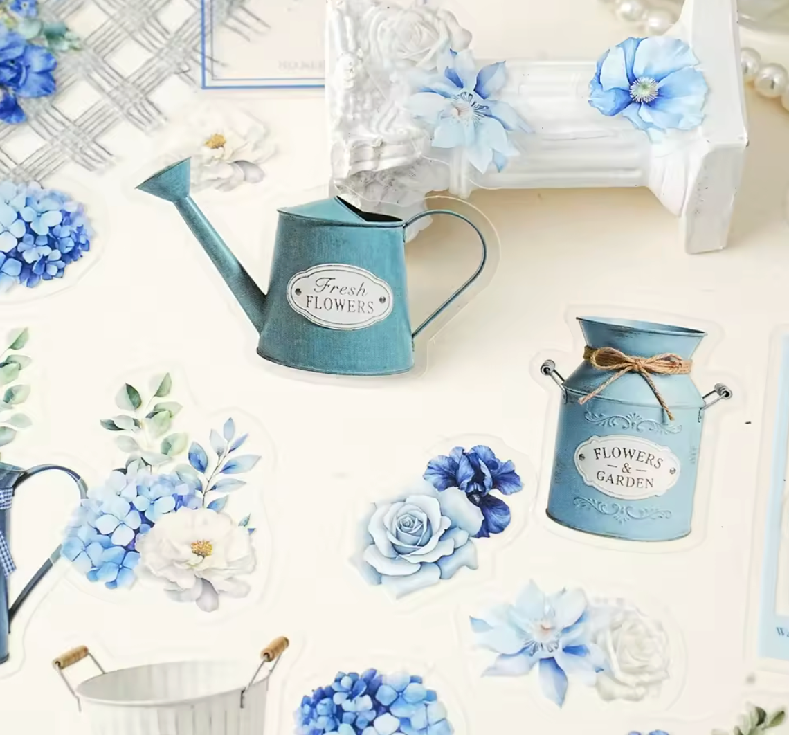 6 Paquetes de mini Stickers Flores