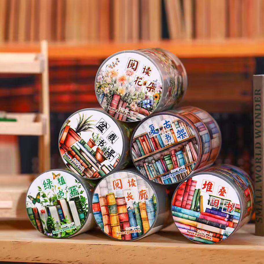 Washi Tape Ancho libros