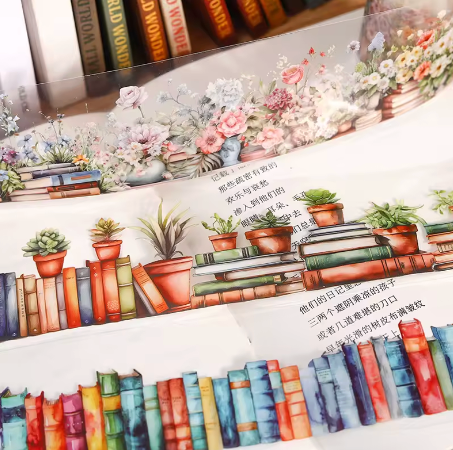 Washi Tape Ancho libros
