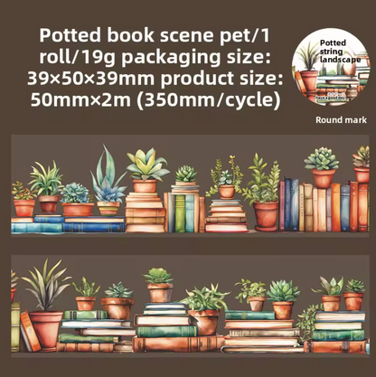 Washi Tape Ancho libros