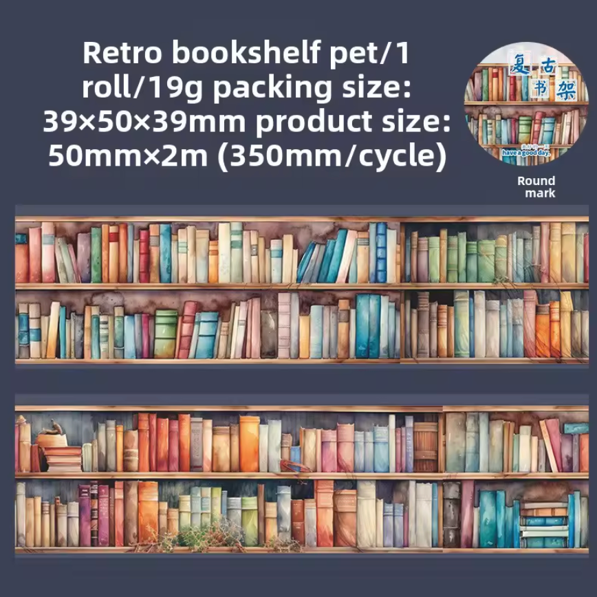Washi Tape Ancho libros