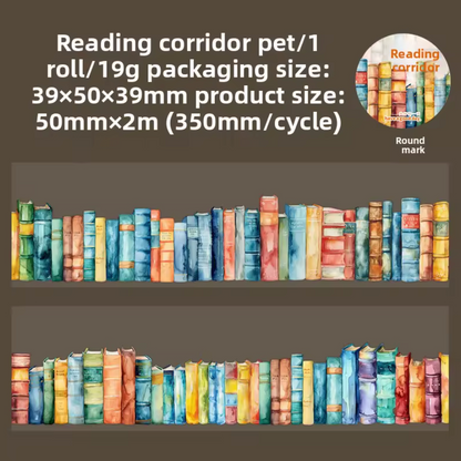 Washi Tape Ancho libros